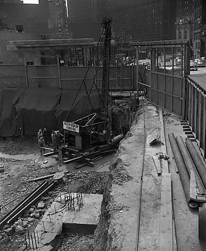 Construction in Downtown Pittsburgh