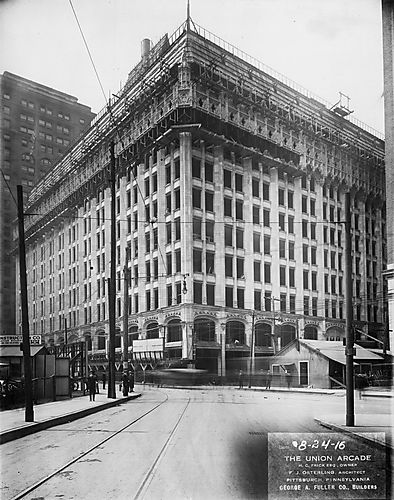 Union Arcade Construction - Roof (West View)