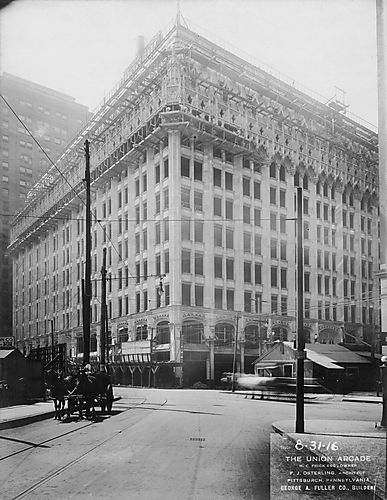 Union Arcade Construction - Roof (West View)