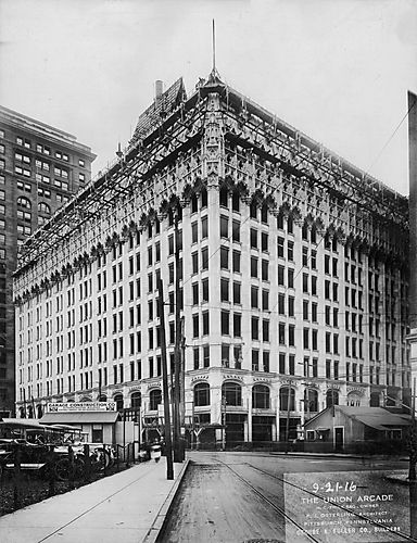 Union Arcade Construction- Roof (West View)
