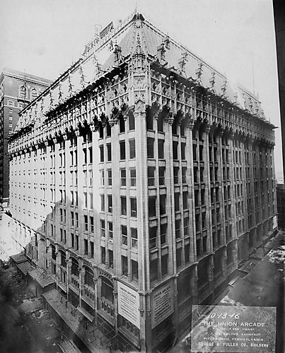 Union Arcade Construction -Roof (East View)