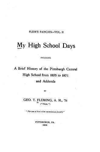 My high school days