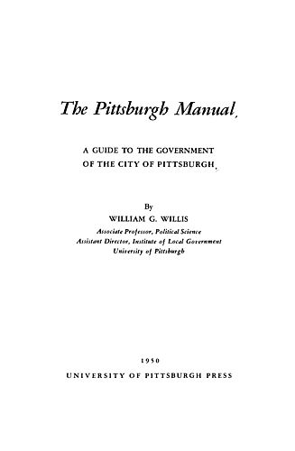 Pittsburgh manual
