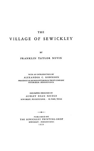 village of Sewickley