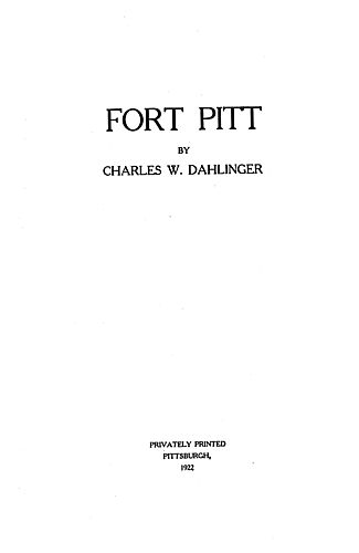 The Western Pennsylvania historical magazine. 1922