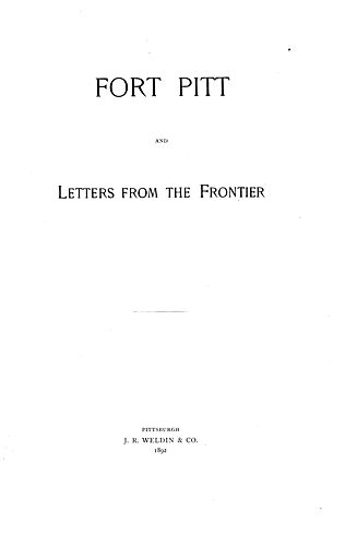 Fort Pitt and letters from the frontier
