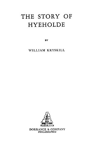 story of Hyeholde