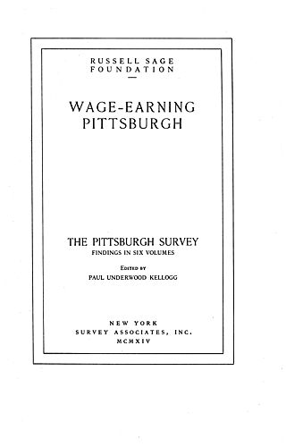 Wage-earning Pittsburgh