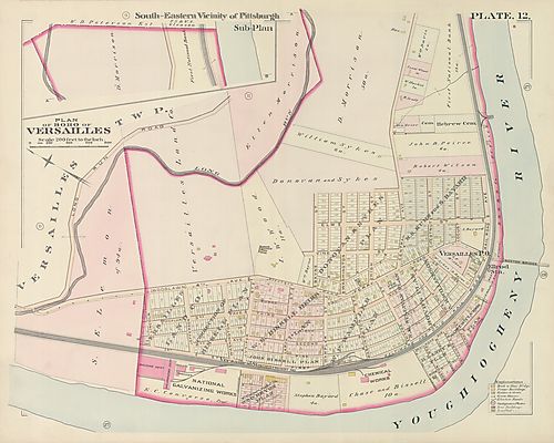 Plan of Boro of Versailles