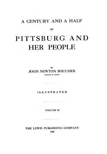century and a half of Pittsburg and her people