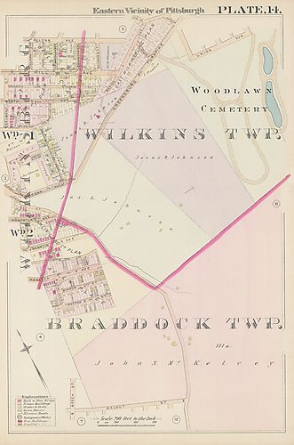Wilkinsburg, Wilkins, Braddock, Braddock Hills