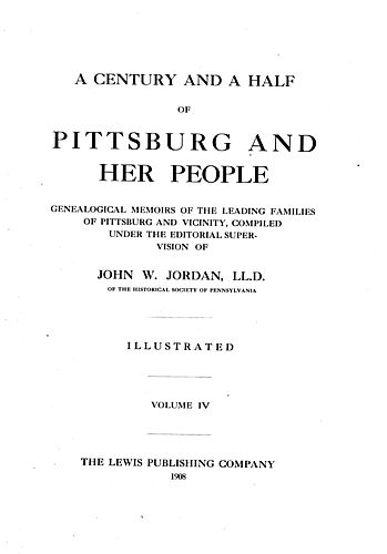 century and a half of Pittsburg and her people