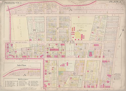 Bedford Dwellings, Middle Hill District