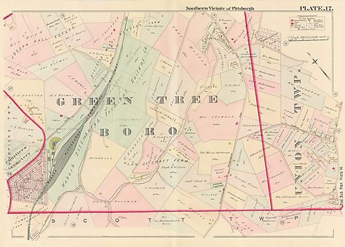 Green Tree, Union, Chartiers, East Carnegie