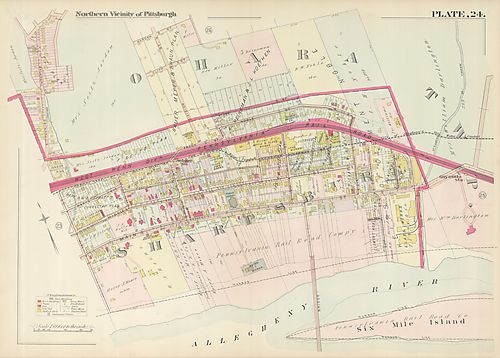 O'Hara, Sharpsburg, Six Mile Island
