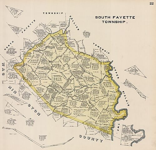 Plate no. 22 - South Fayette Township
