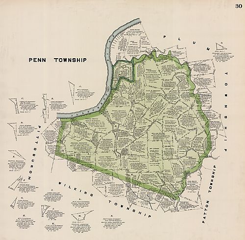 Plate no. 30 - Penn Township