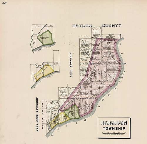 Plate no. 47 - Harrison Township