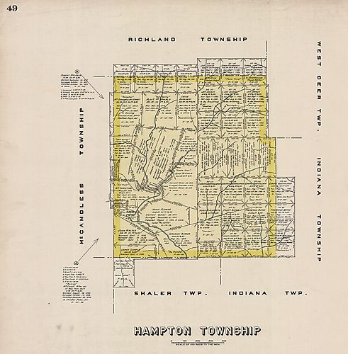 Plate no. 49 - Hampton Township