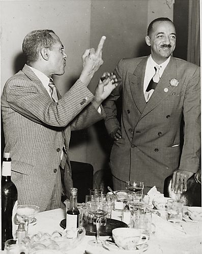 Attorney Wilbur Douglass and Judge William H. Hastie