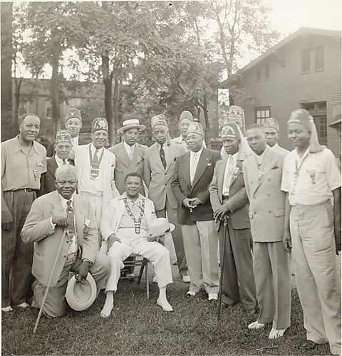 Members of the IBPOEW [Elks]