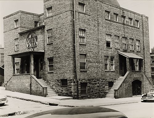 Synagogue on the corner of Webster Avenue and Erin Street, now the Zion Hill Baptist Church