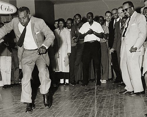 Teenie Harris dancing the Charleston at Syria Mosque