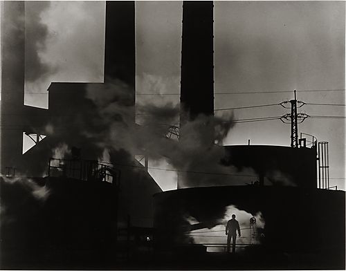 Stack Steam Tanks and Man