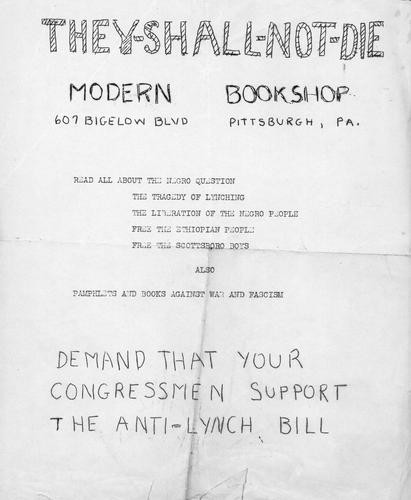 They Shall Not Die book advertisement