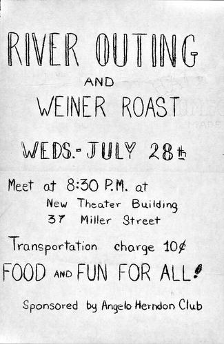 River Outing and Weiner Roast