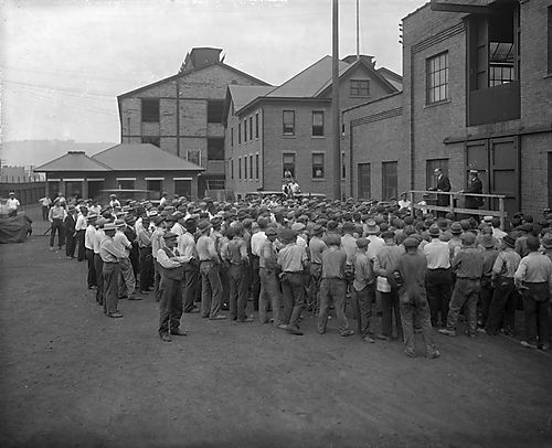Mill Worker Gathering