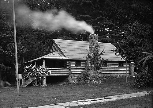 Log Cabin in the Woods