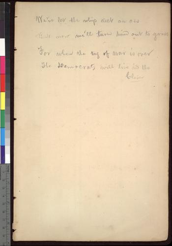 ["Hurrah for the Bigler Boys"]