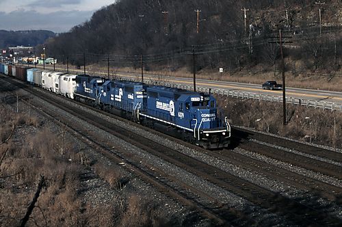 ConRail Locomotives 6379, 6375 and 6732