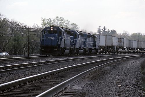 ConRail Locomotives 3312 and 6347