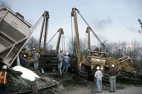 Train Wreck, April 1996