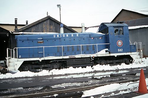 Union Railroad Locomotive 582