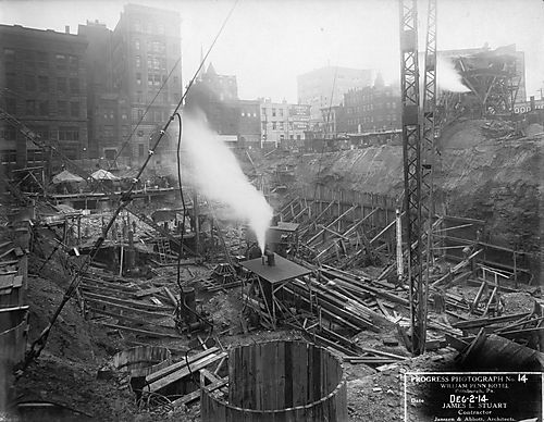 Building the Foundations of the William Penn