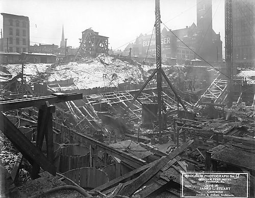 Working on the Foundation for the William Penn