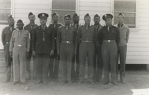 Soldiers Standing as a Group