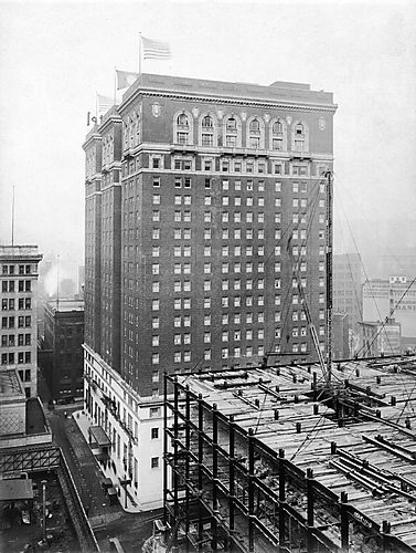 Completion of the William Penn Hotel