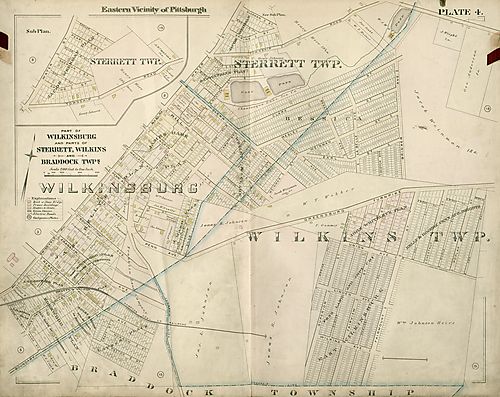 Part of Wilkinsburg, Parts of Sterrett, Wilkins, Braddock Twps