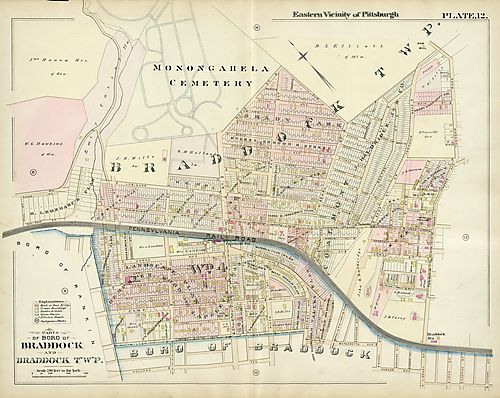 Parts of Boro of Braddock, Braddock Twp