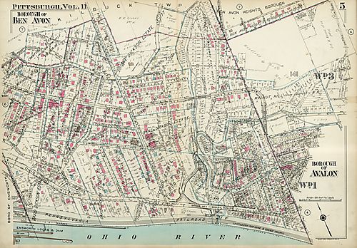 Avalon, Ben Avon, Ben Avon Heights, Kilbuck