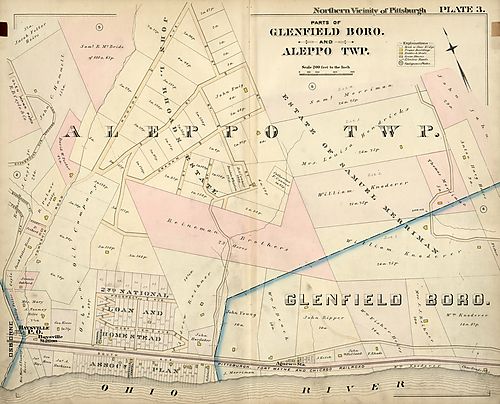 Parts of Glenfield Boro, Aleppo Twp