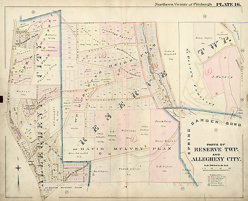 Parts of Reserve Twp, Allegheny City