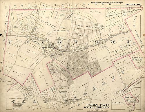 Union Twp, Part of West Liberty Boro