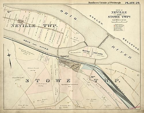 Parts of Neville, Stowe Twps