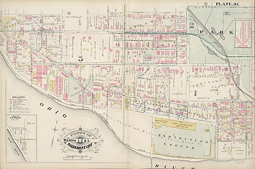 Parts of Wards 1- 2 & 5, Allegheny City