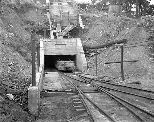 Entrance Into a Coal Mine